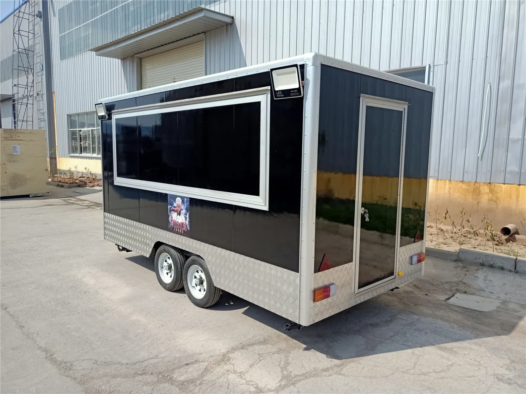 13FT 50% Discount Food Truck Mobile Food Van Camping Concession Trailer Trucks with DOT Vin