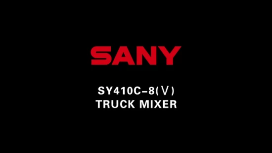 Sany Sy308c-8 (R Dry) 8m3 High Configurations Cement Concrete Mixer Truck Construction Machine Price for Sale
