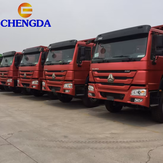 Heavy Duty Used Trucks New Sino Sinotruk HOWO Beiben Dongfeng Shacman Foton 6X4 Dumper Tipper Tipping Dump Truck