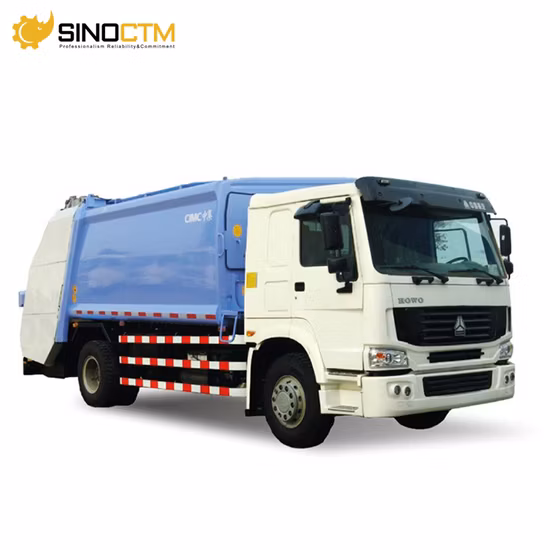 Heavy Duty Truck 15cbm Garbage Compactor Truck Sinotruk HOWO Rhd