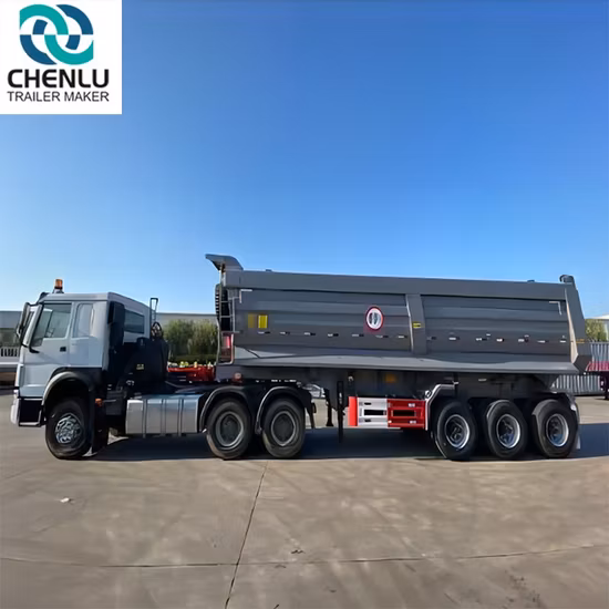 40ton Rear Dump Semi Trailer Tipper Semi Trailer for Sale