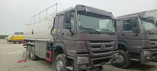 Chinese Top Brand Brand New Cheap Sinotruk HOWO 4X2 6X4 8X4 20000 Litres Fuel Oil Tanker Truck with Fuel Dispenser